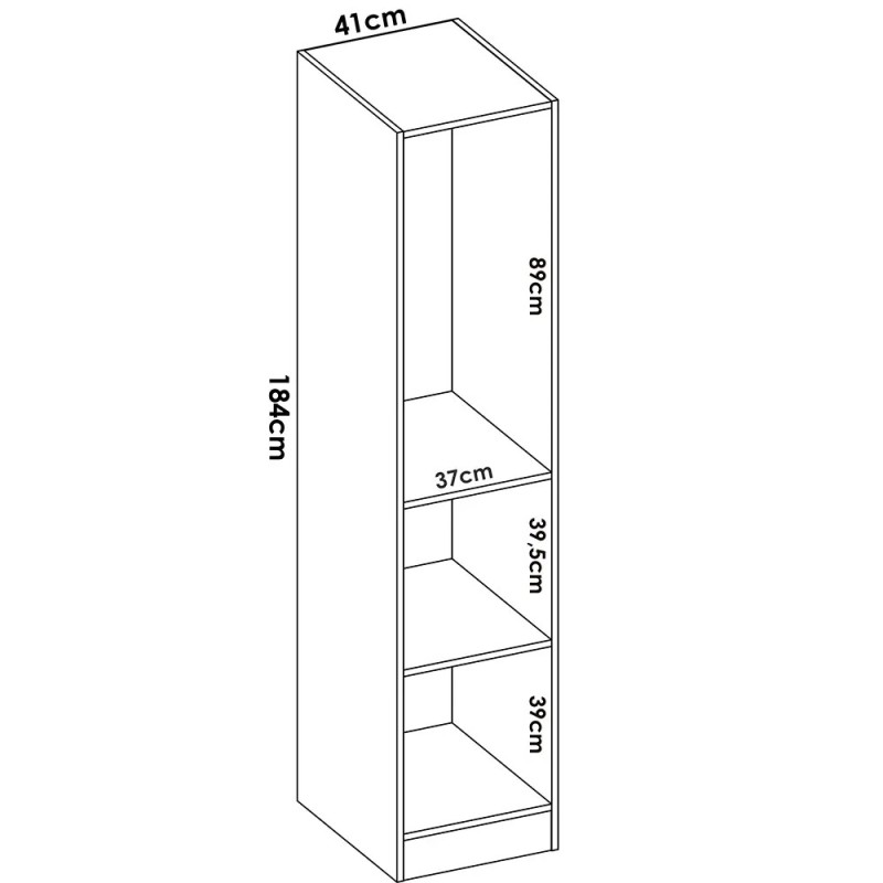 Armario 1 puerta - Los mejores Precios - Muebles Tam Tam