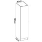 Armario 1 puerta - Los mejores Precios - Muebles Tam Tam
