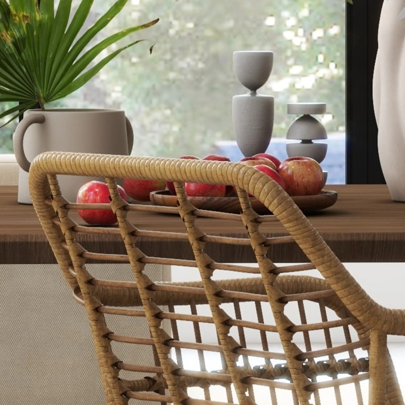 Set de 2 Sillas de Cocina