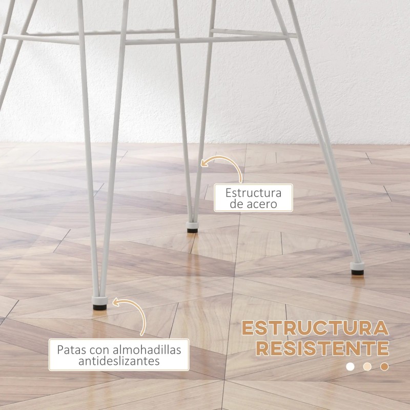 Set de 2 Sillas de Cocina