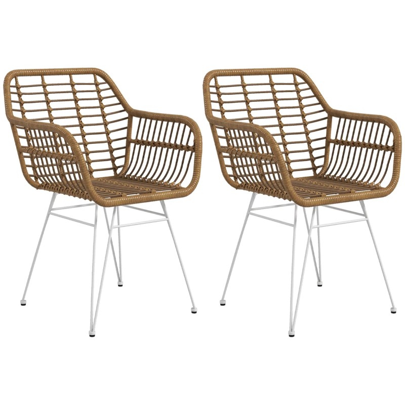 Set de 2 Sillas de Cocina