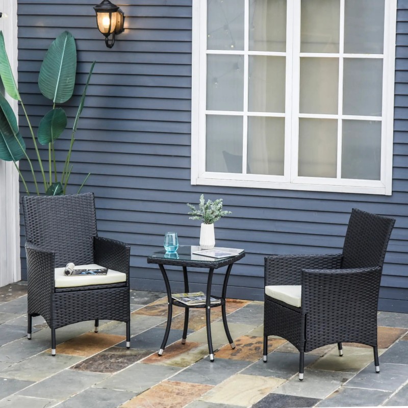 Conjunto mesa y sillas jardín - Muebles Tam Tam
