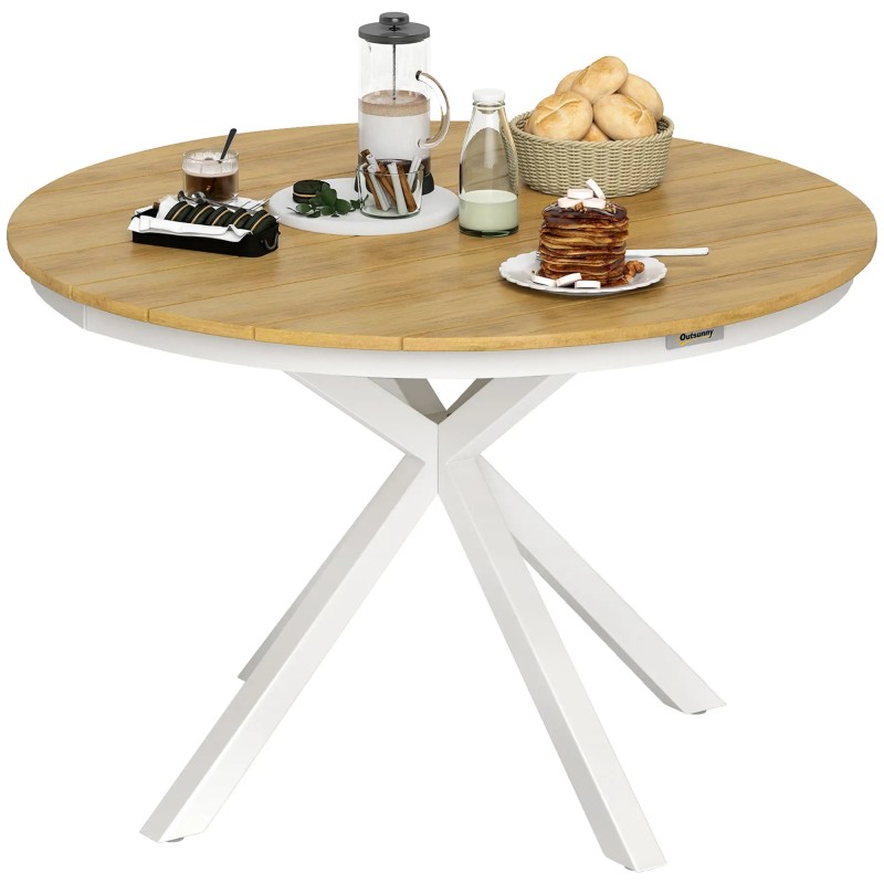 Mesa de Jardín Redonda Ø118x74cm
