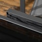 Mesa jardin​ Extensible de aluminio 80-160x80x75 cm