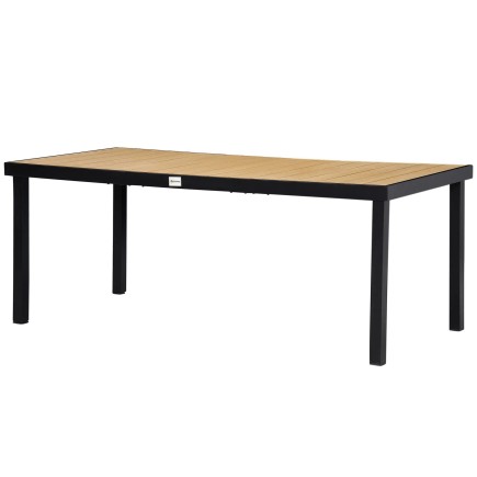 Mesa de Comedor Exterior de Aluminio 190x90x74 cm