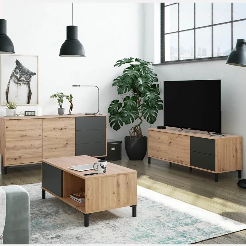 Pack de Salón Brooklyn 3 Muebles | Estilo y Ahorro TamTam
