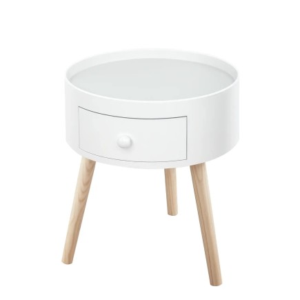 Mesita de Noche con Cajón