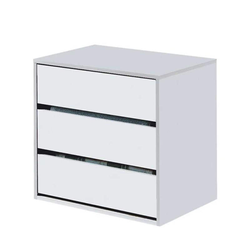 Cajonera Interior 60 cm Blanca para Armario