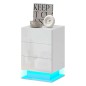 Mesita de noche con luz led