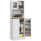 Alacena de Cocina con 3 Puertas Estantes - Muebles Tam Tam