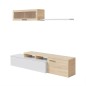 Mueble tv esquinero + Vitrina