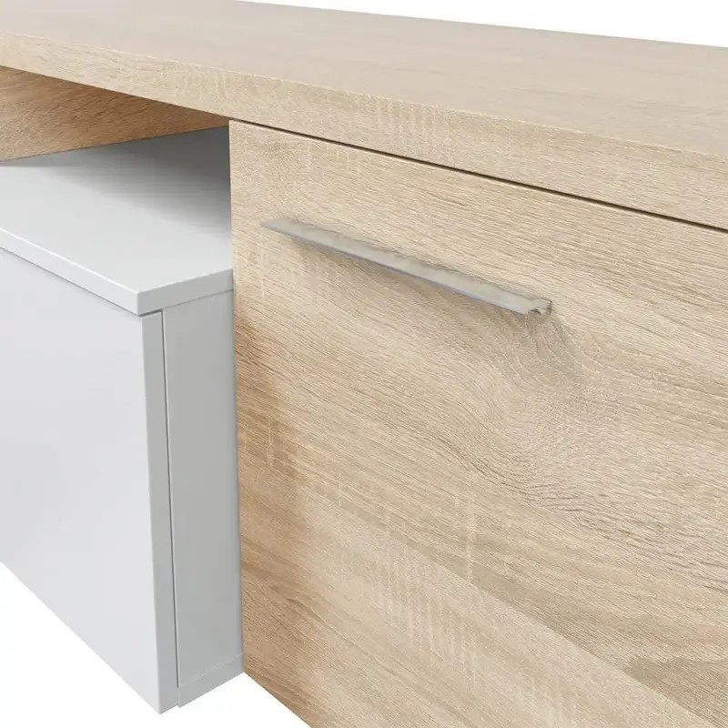 Mueble tv esquinero + Vitrina