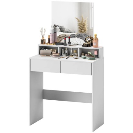Mesa de maquillaje con espejo moderna y práctica | Muebles TamTam