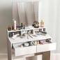 Mesa de maquillaje con espejo moderna y práctica | Muebles TamTam