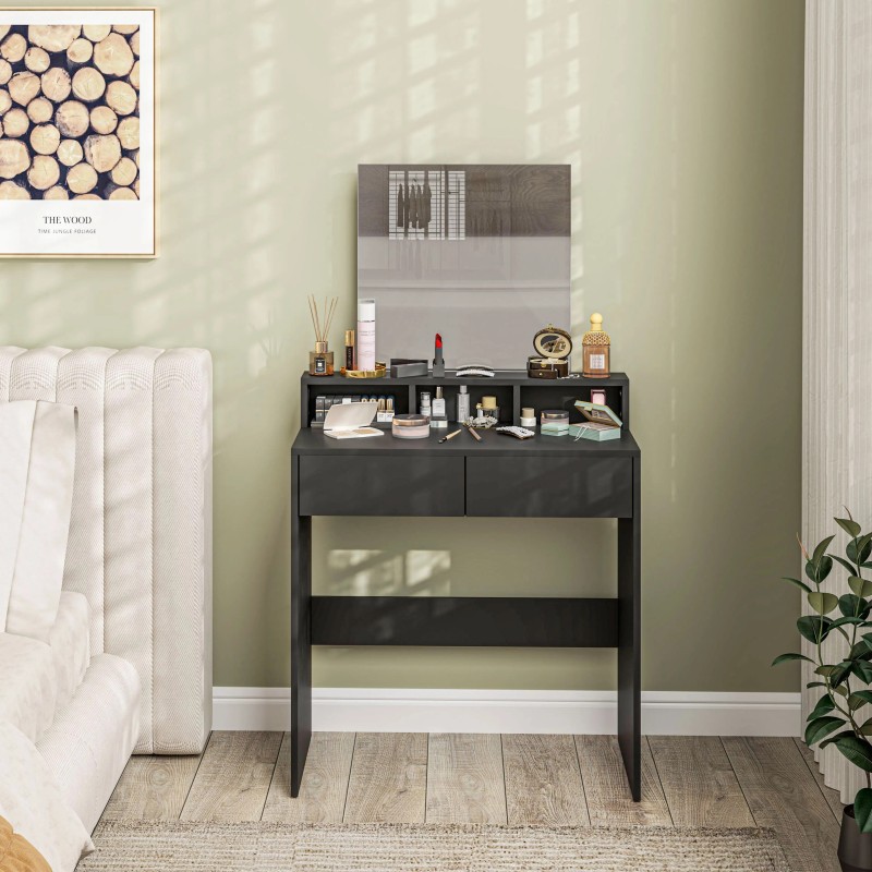 Mesa de maquillaje con espejo moderna y funcional | Muebles TamTam