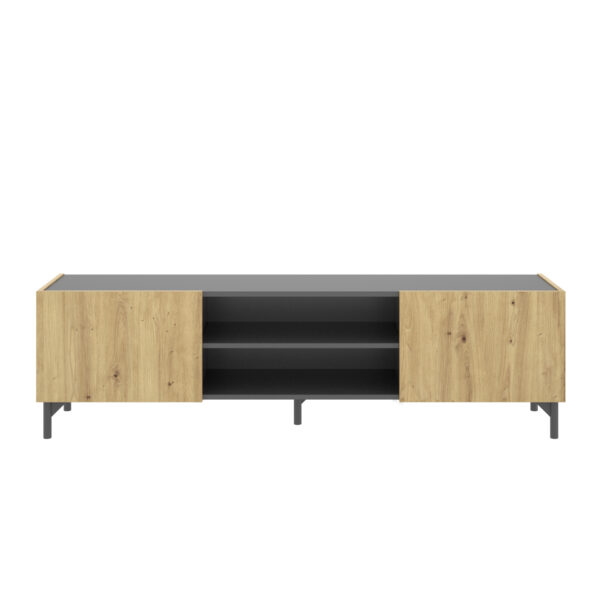 Mueble de Tv color Nordic / Grafito Klara