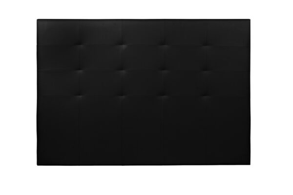 Cabezal tapizado color Negro con diferentes medidas puede ser de 110/140/160.