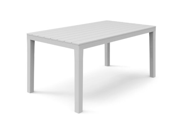 Mesa de jardín de 138 cm color Blanco