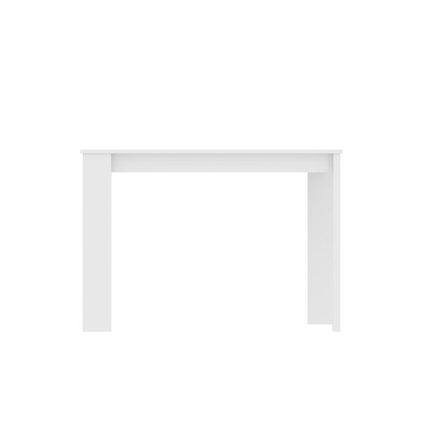Mesa auxiliar muy adaptable color blanco